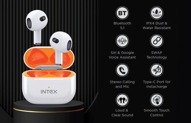  Intex Air Studs Vivid True Wireless Airpods