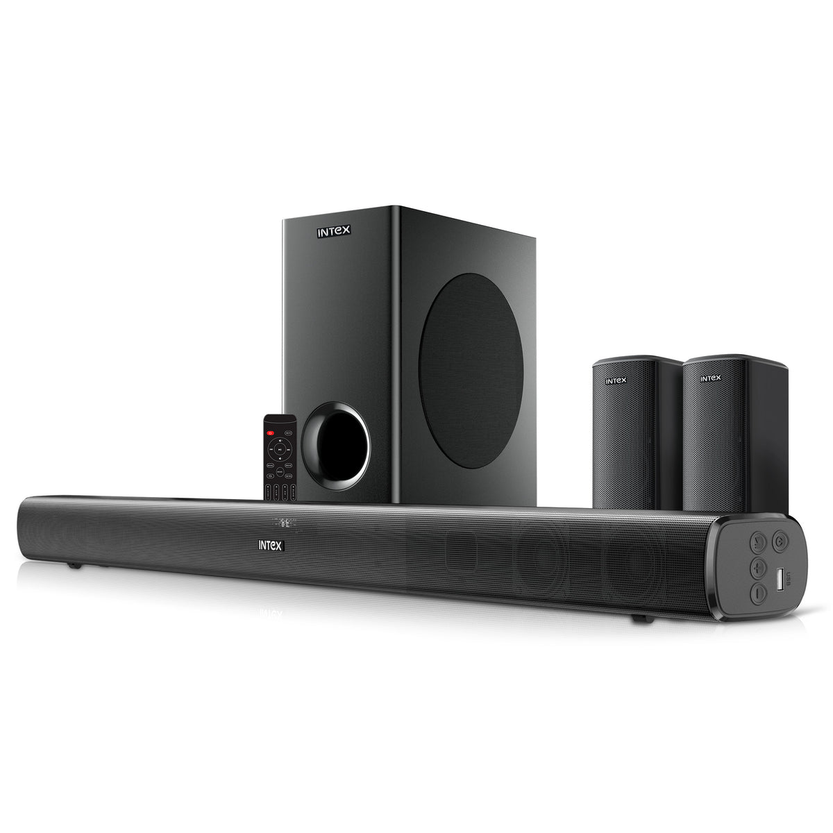 Beast 20000 5.1 Ch Wireless Soundbar – Intex Technologies