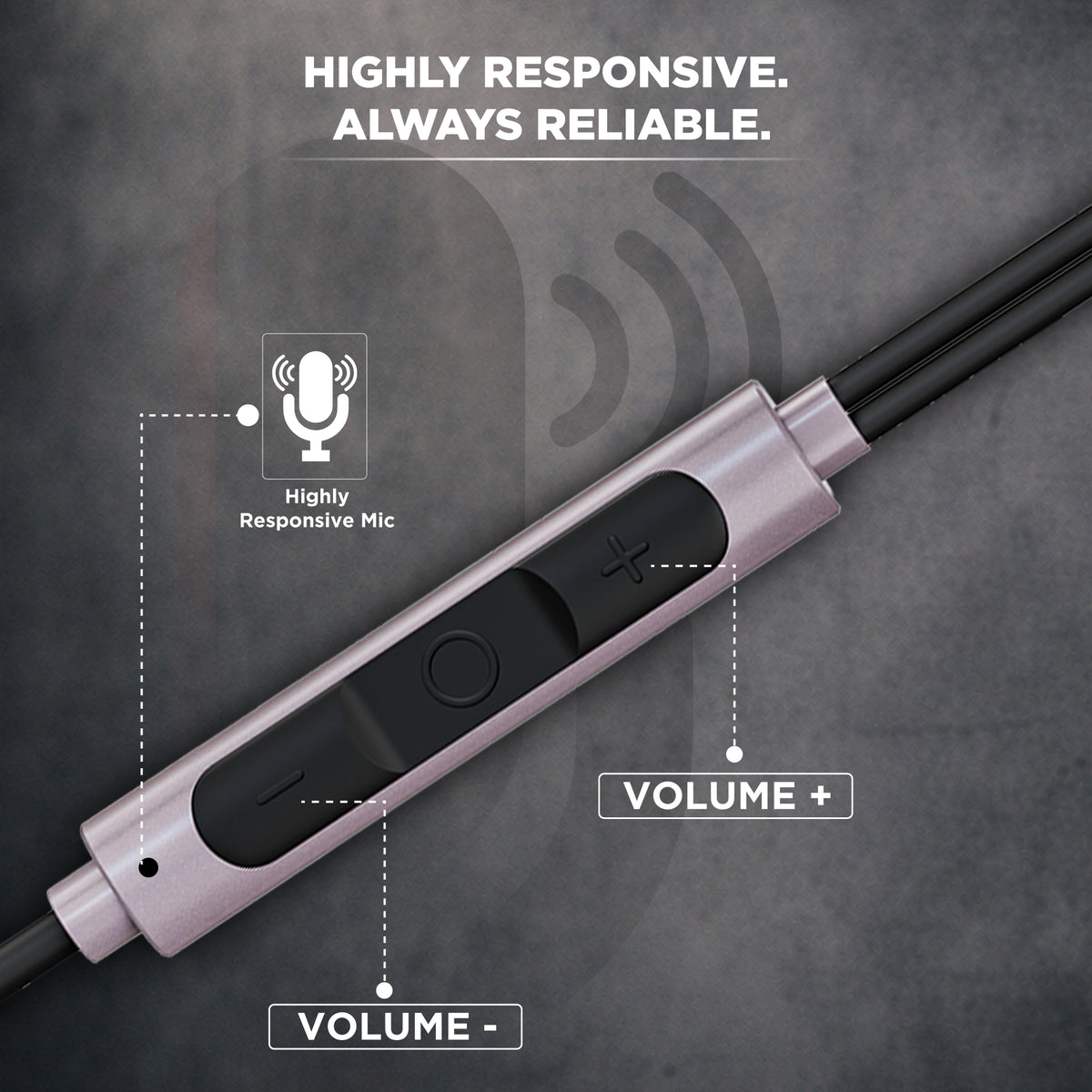 Intex Vibe Wire C-Type In-Ear Earphones | 10mm Dynamic Driver ...
