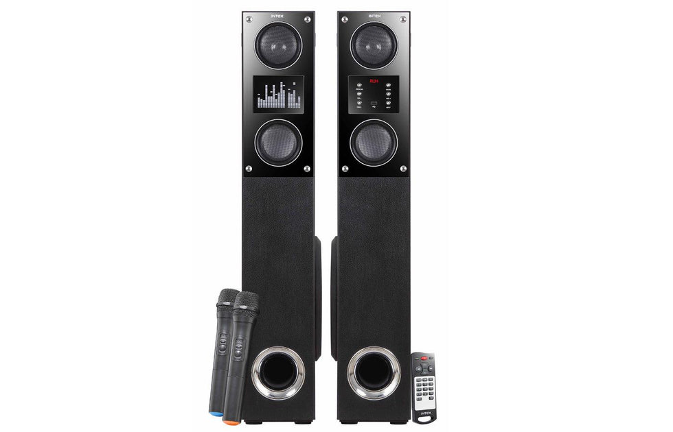 Best Tower Speaker Under 20000 Intex TW 16000 Tower Speaker with 2