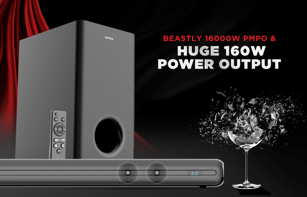 Best Soundbar Under 15000 - Intex Beast 10000 Sound Bar – Intex ...